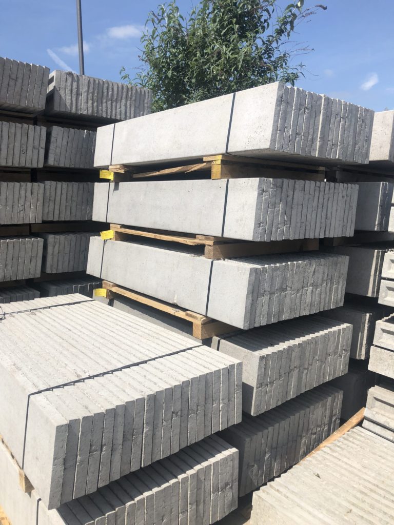 6ft Long Plain Concrete Gravel Board Oakdale Fencing