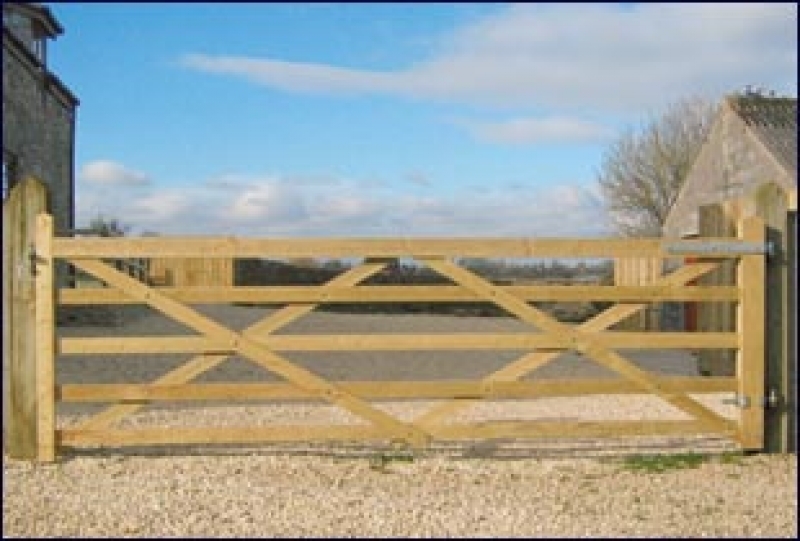 Tanalised Timber Field Gate (Forrester) Oakdale Fencing