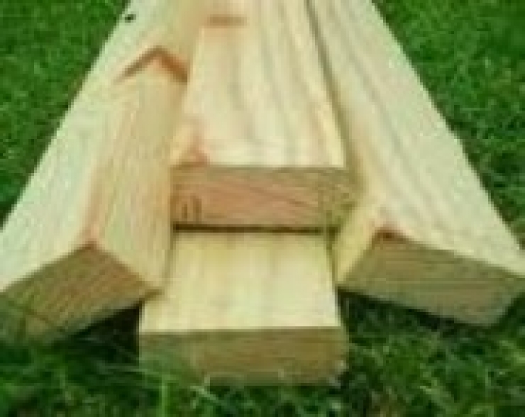 26mm x 38mm Tanalised Green Roofing Lath Oakdale Fencing