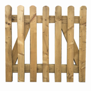 roundtop picket gate