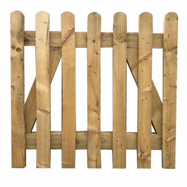 roundtop picket gate