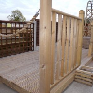 Hook End For Decking Ropes - Oakdale Fencing