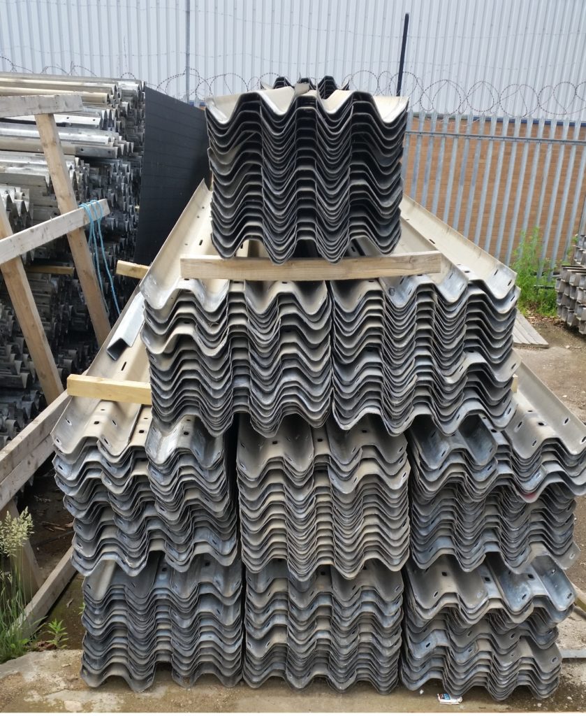 Reclaimed Armco Crash Barrier 3.5m Oakdale Fencing