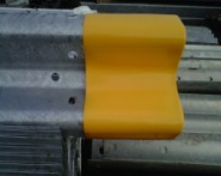 Hi Vis End Cap For Armco Beam Oakdale Fencing