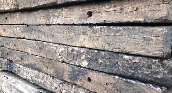 reclaimed railway sleepers