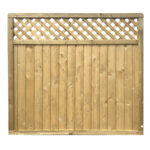 Tongue Groove Lattice Top Panel