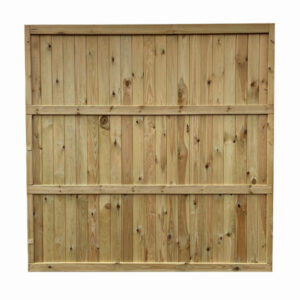 tongue and groove fence panel back
